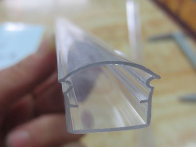Custom Extruded plastic profile