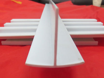 Custom Extruded plastic profile